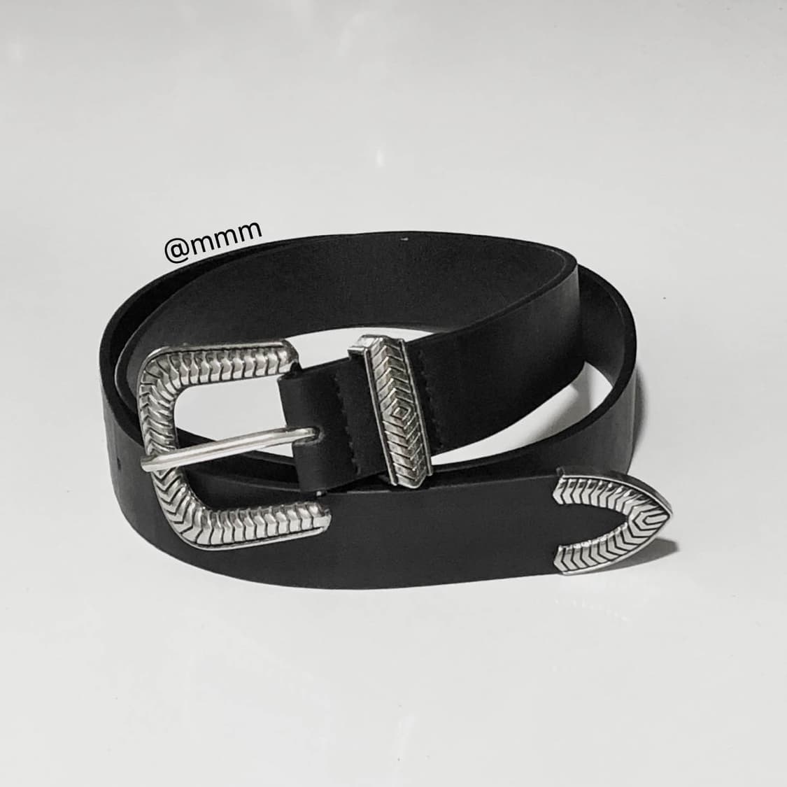 [Unisex] 롬 웨스턴 스터드 벨트 상품이미지4