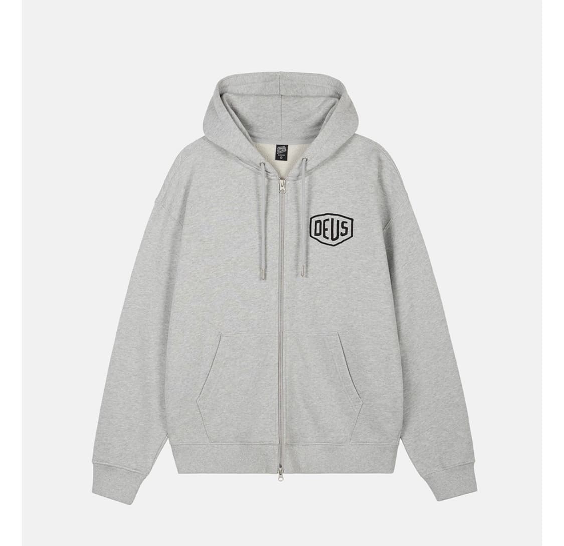 데우스 엑스 마키나 컬리지 어드레스 후드집업 그레이 s 상품이미지1