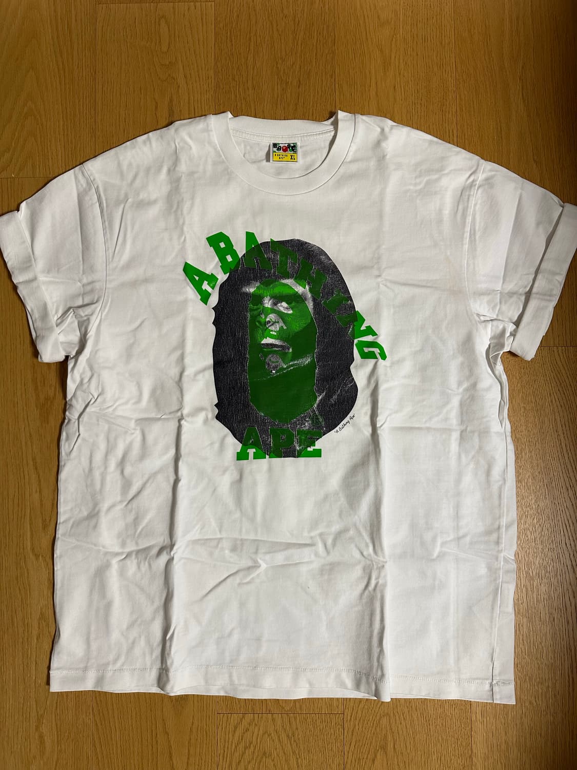 BAPE Ape Head Multi-Print Tee White 상품이미지1