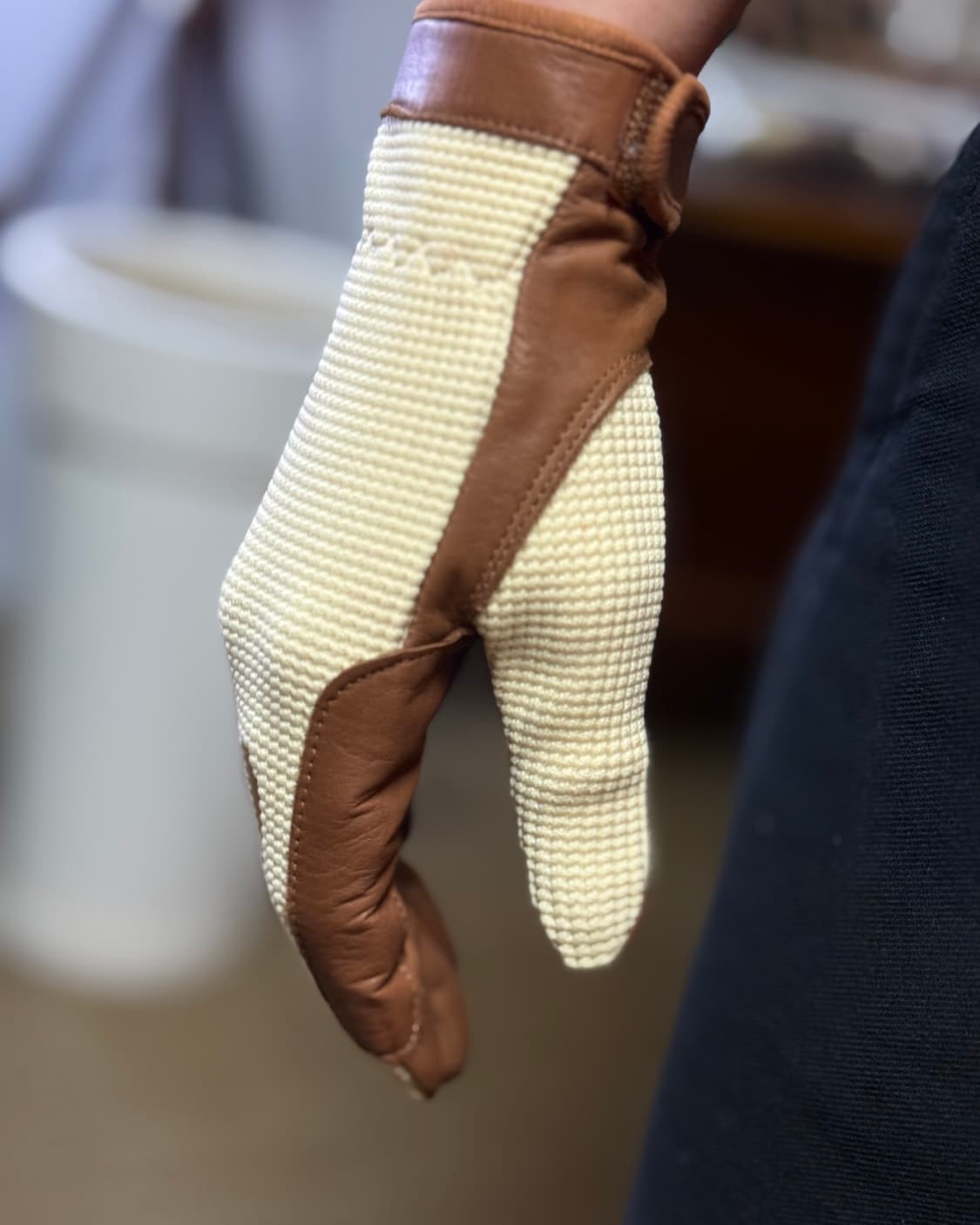 와플 & 레더 장갑 S 상품이미지8