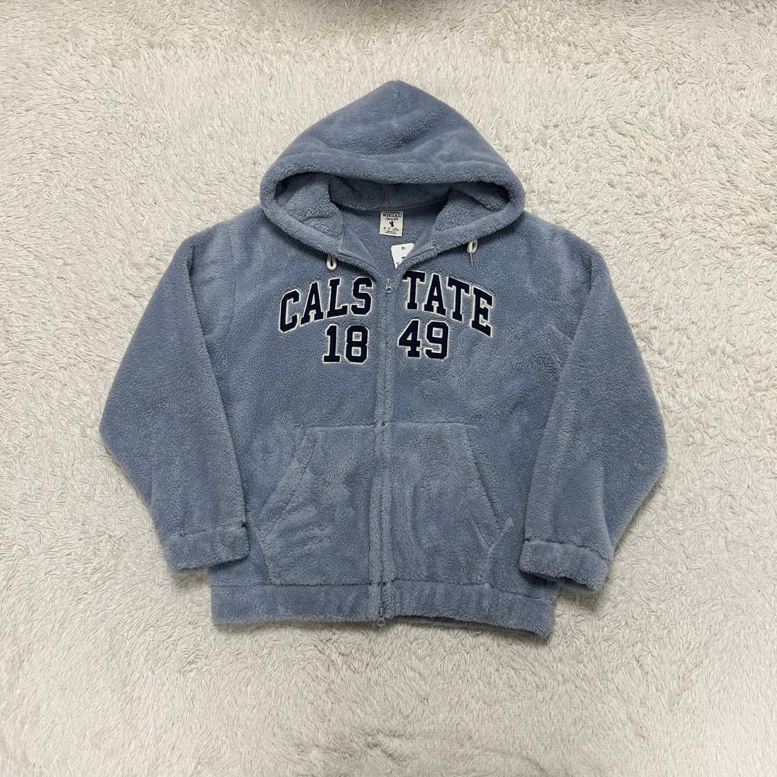 WHO A U Sky Blue Fleece 상품이미지4