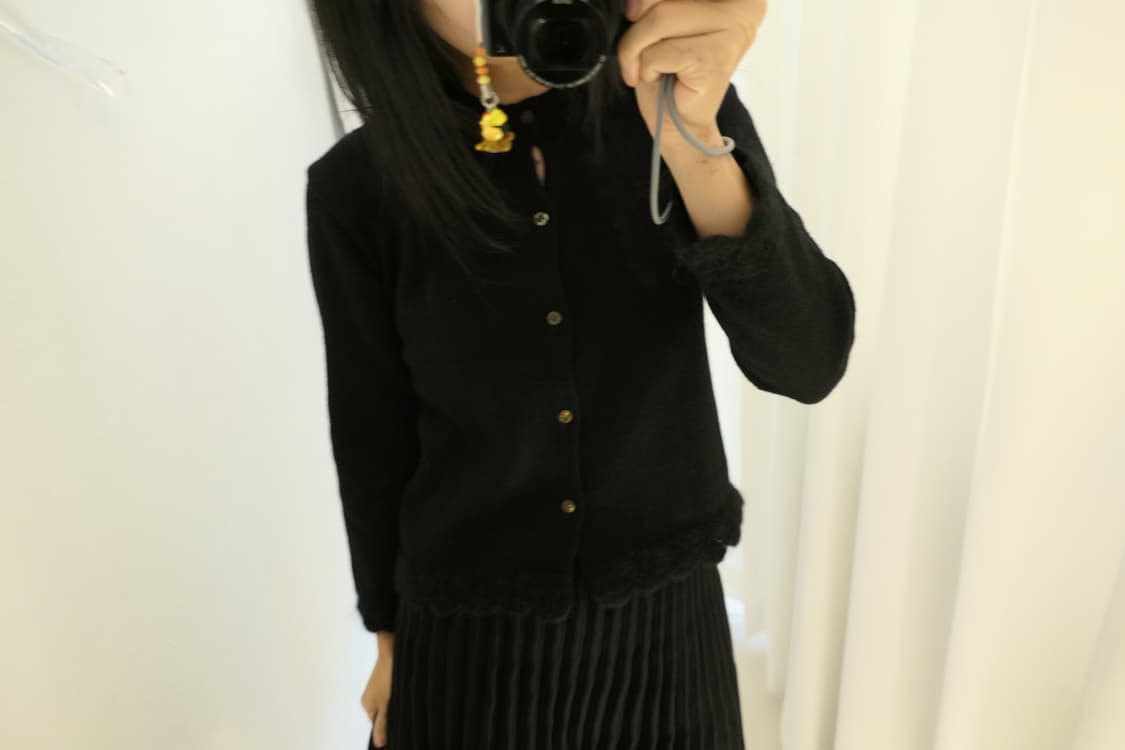 1999s Lace crocheted cardigan 상품이미지7