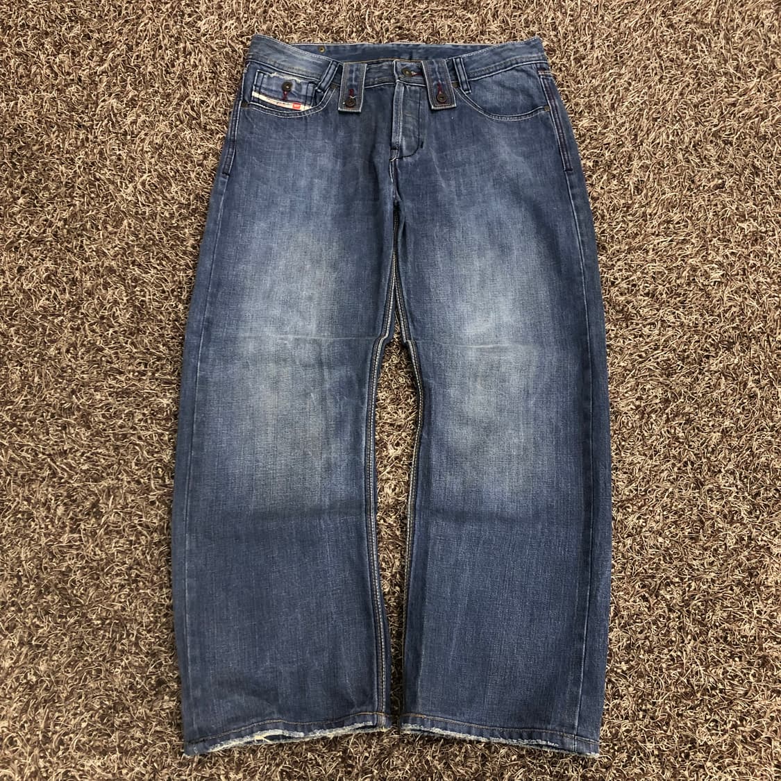 디젤 00s 워싱 데님 팬츠 상품이미지1