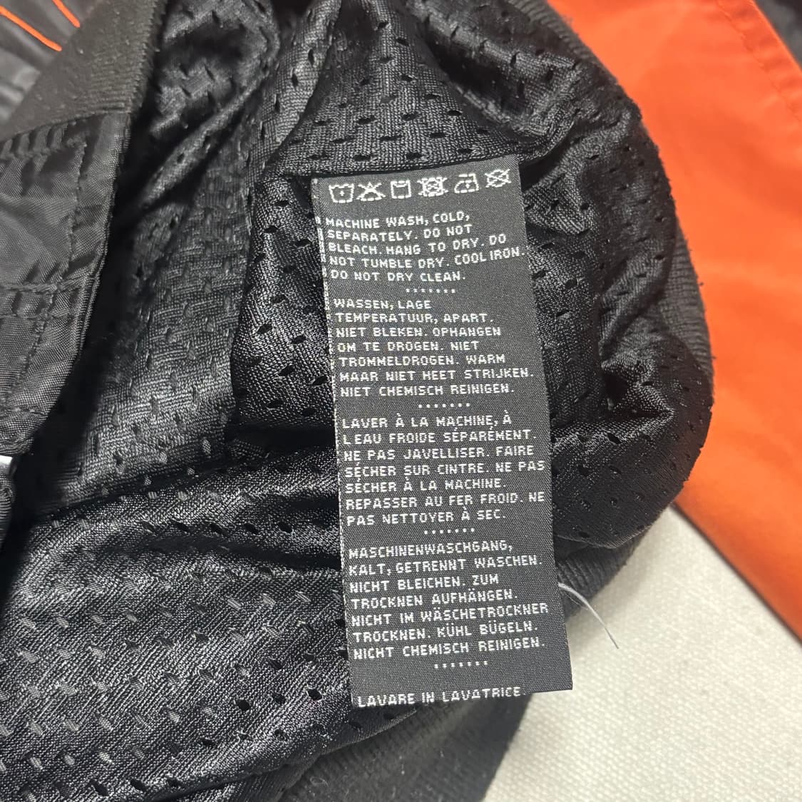 🫶🏻 할리데이비슨 바이커 레드라인 블랙 나일론 자켓 🫶🏻 상품이미지5