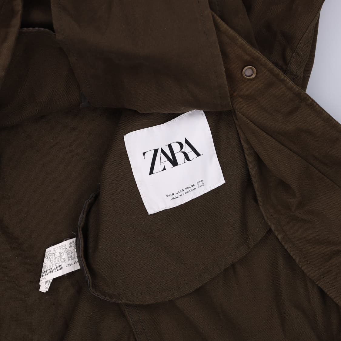 S 자라 롱 야상자켓 0403H1 상품이미지7