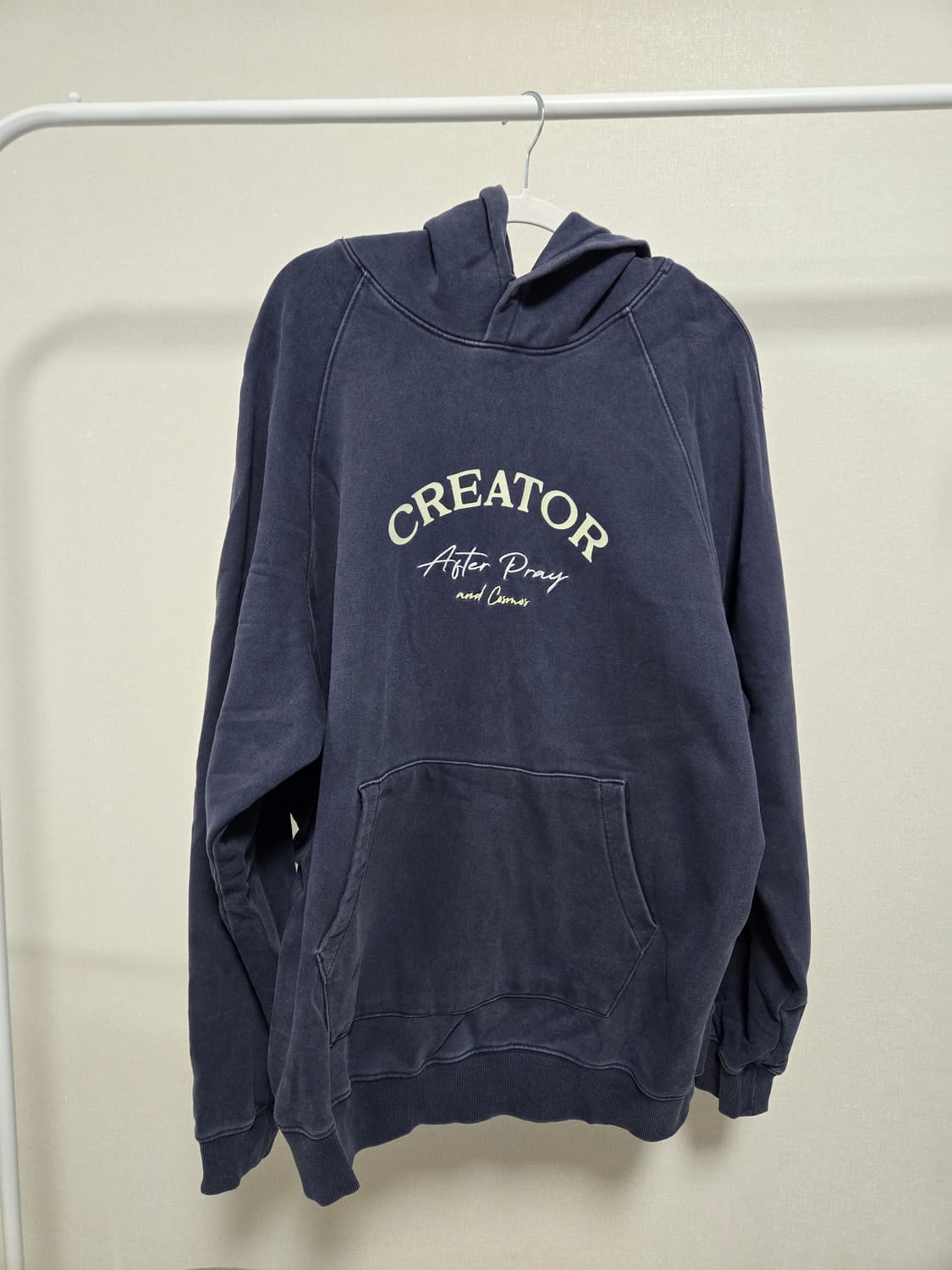 AFTER PRAY 크리에이터 후드티 L 네이비 상품이미지1