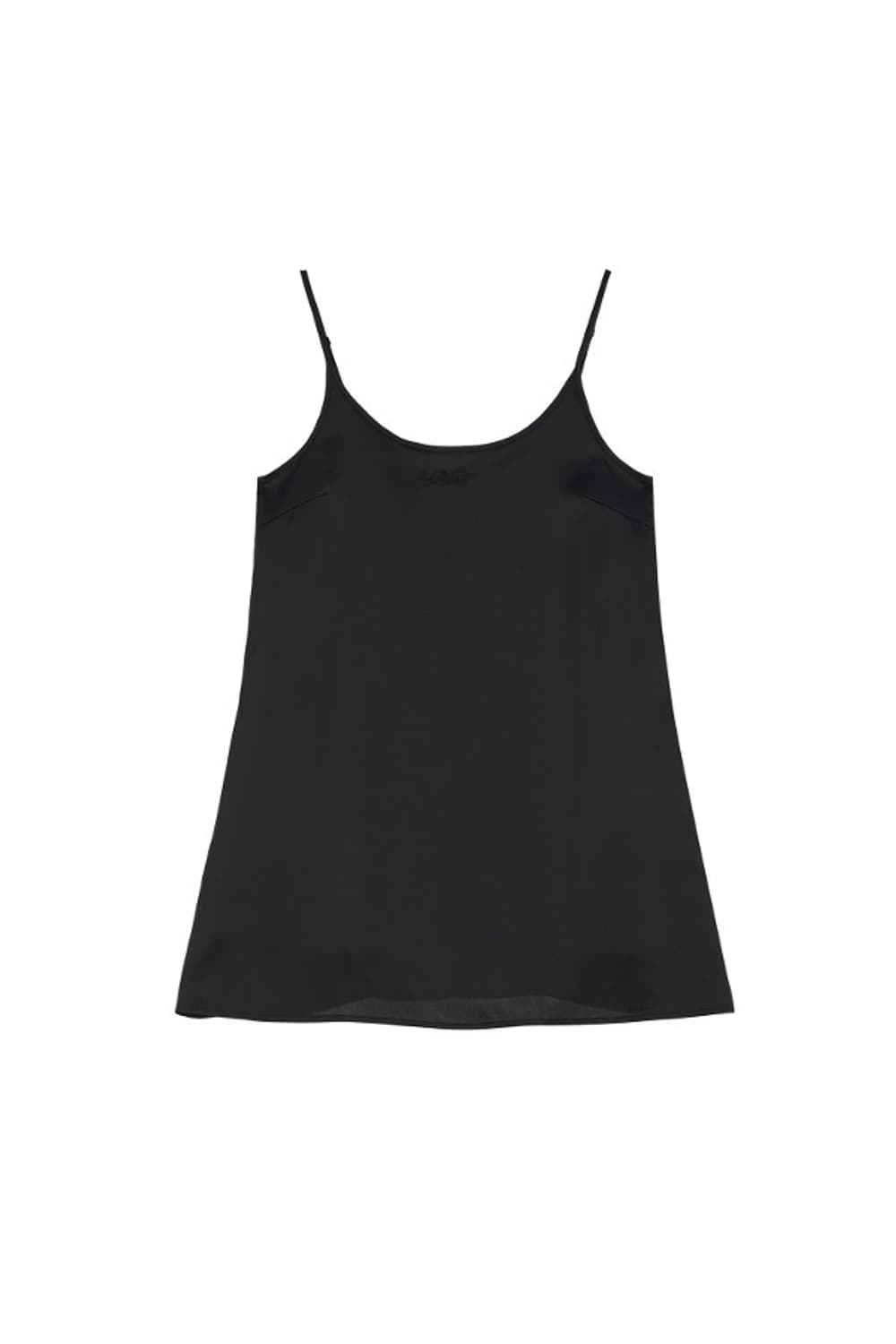 새상품 다이닛 SATIN SLIP DRESS IN BLACK 상품이미지1
