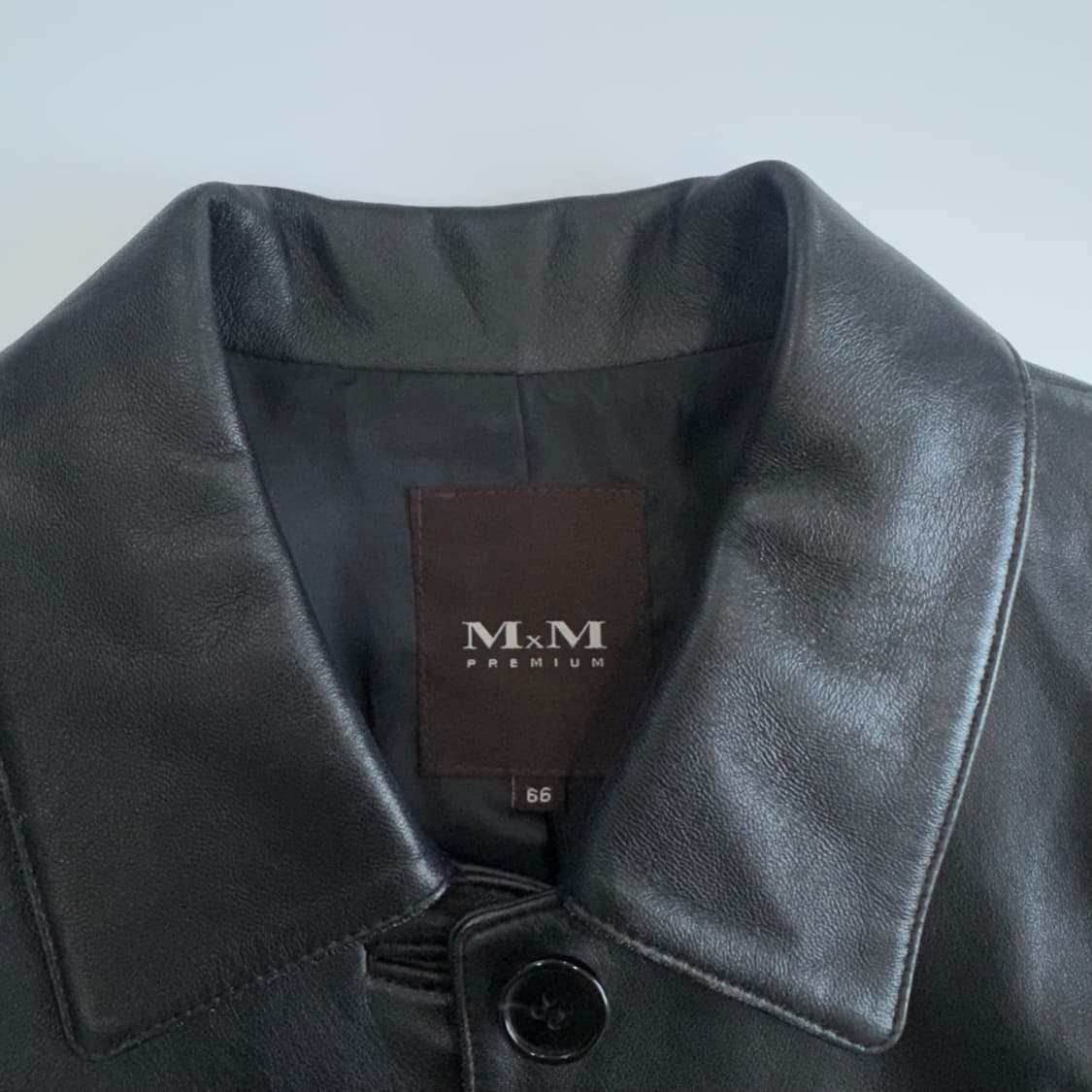 MxM PREMIUM 양가죽 미디 레더자켓 상품이미지5