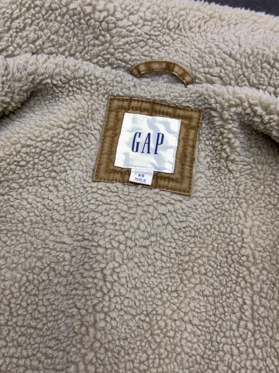 GAP 갭 쉐르파 워크 원포켓 덱자켓 XS 상품이미지8