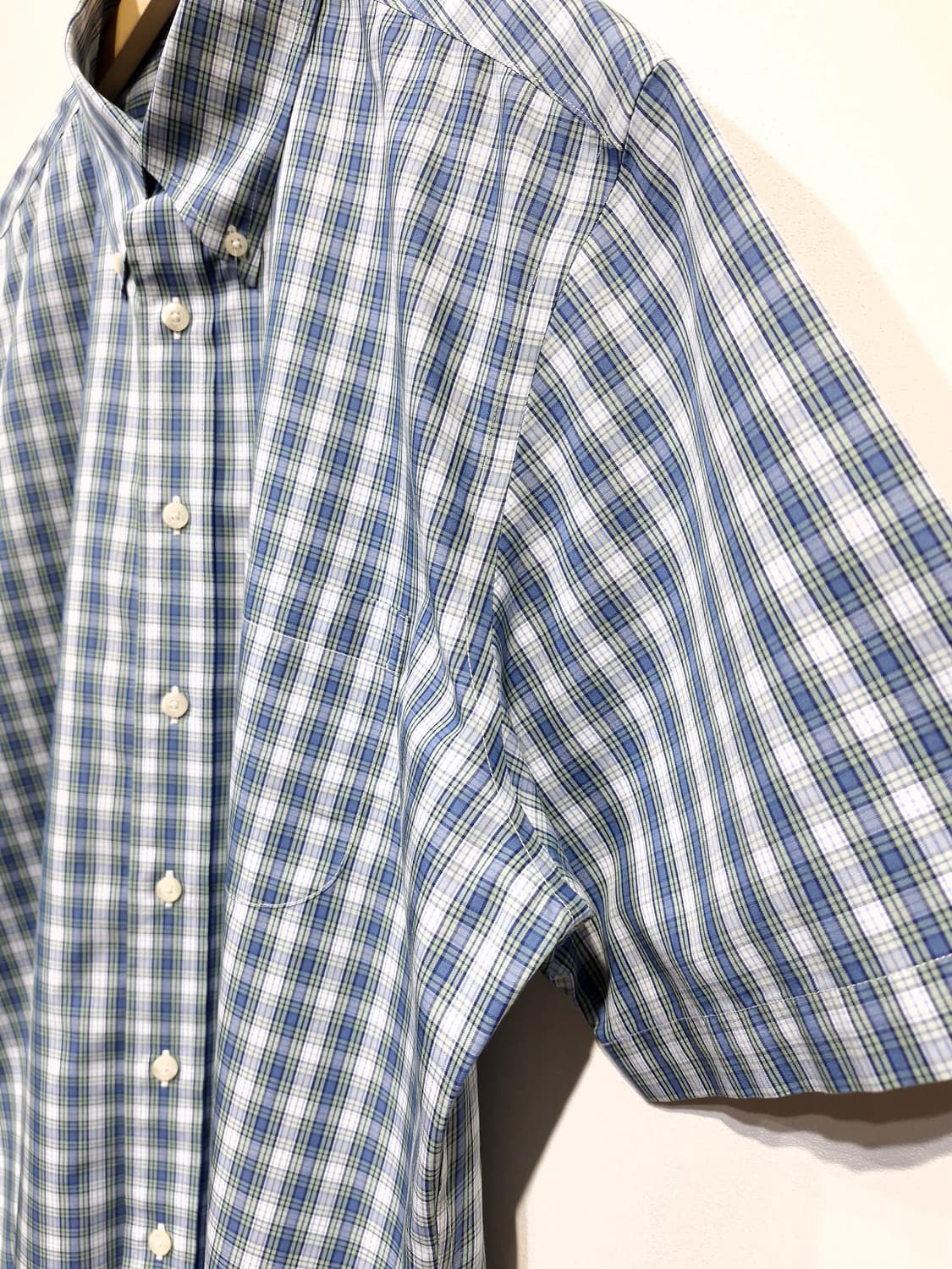 브룩스브라더스 오리지널 체크 폴로 반팔셔츠(L) 상품이미지4