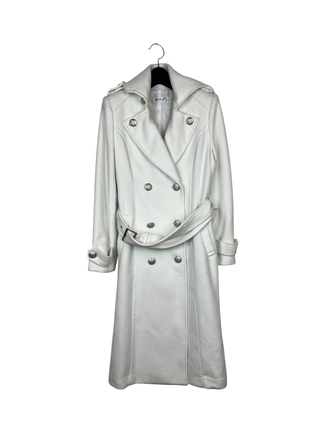 Androgyne 화이트 벨티드 롱 코트 SIZE 38 상품이미지1