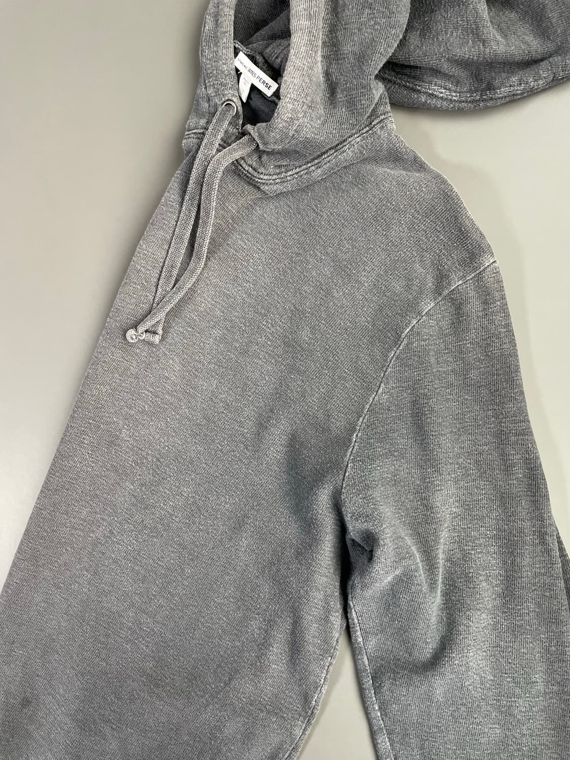 [1] JAMES PERSE 제임스 펄스 코튼 피그먼트 후드 상품이미지4