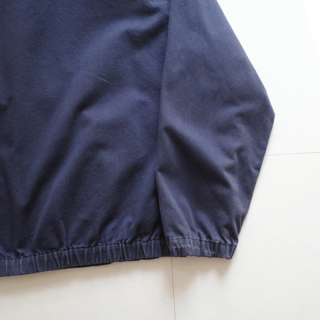 90s 폴로 랄프로렌 코튼 블루종 자켓 (XL, 네이비)  상품이미지9