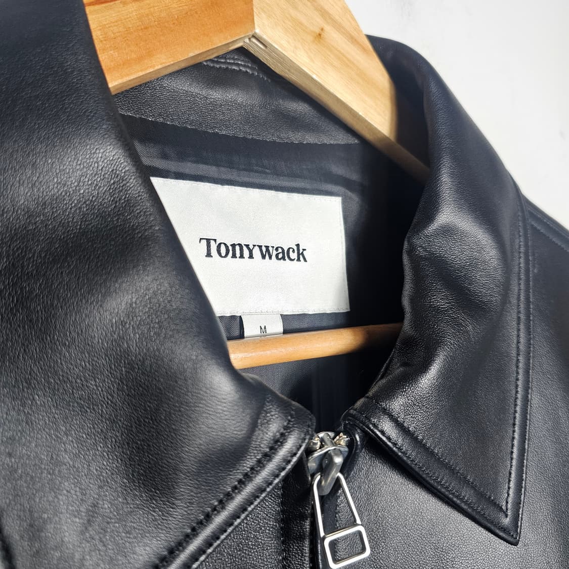 M 토이웩 tonywack 램스킨 투웨이 가죽자켓 상품이미지2