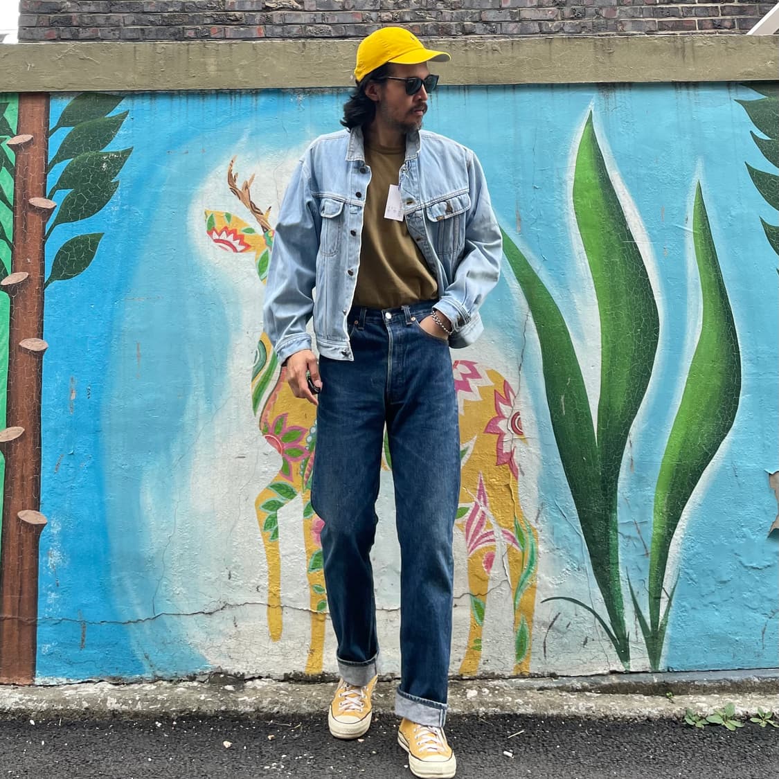 90s Lee denim trucker  상품이미지9