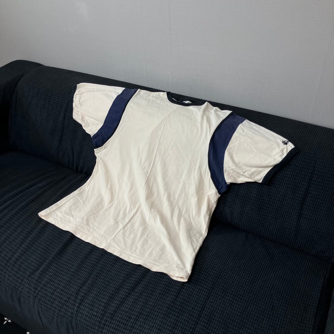 올드 스투시 볼링 티셔츠 Ivory 상품이미지1