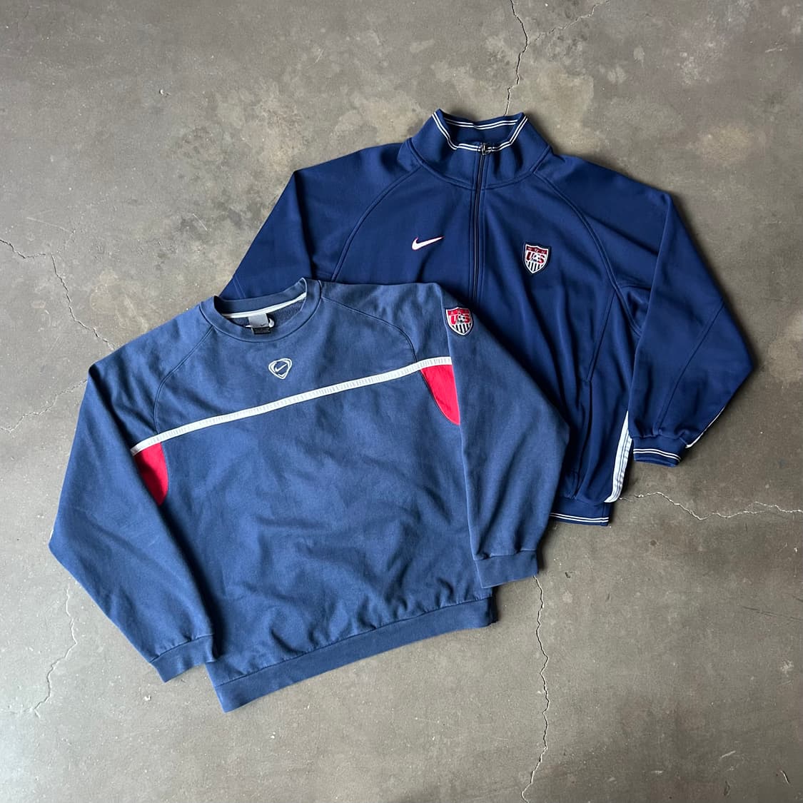 00s 나이키 usa 미국 축구 국가대표 스웻셔츠 상품이미지8