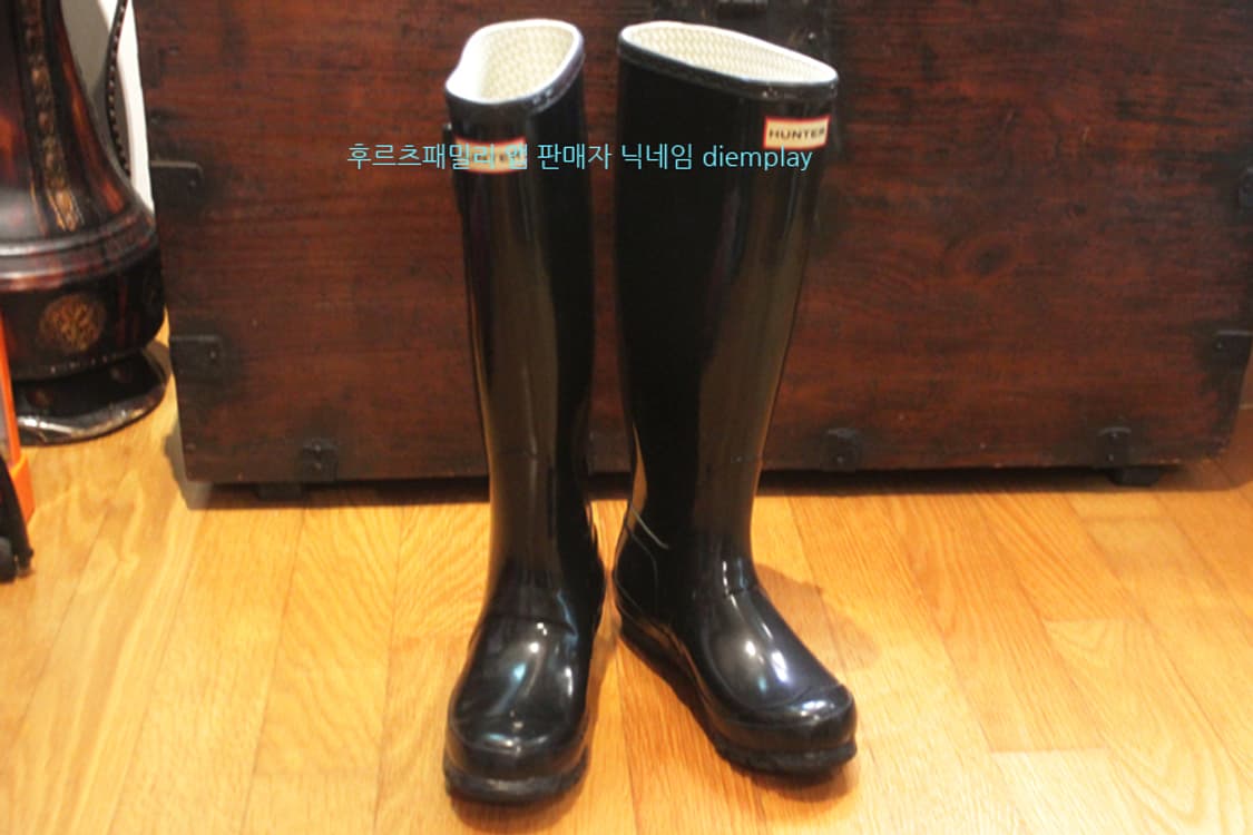 헌터레인부츠 EU36사이즈 글로스 롱부츠225 롱부츠230 장화225 상품이미지3