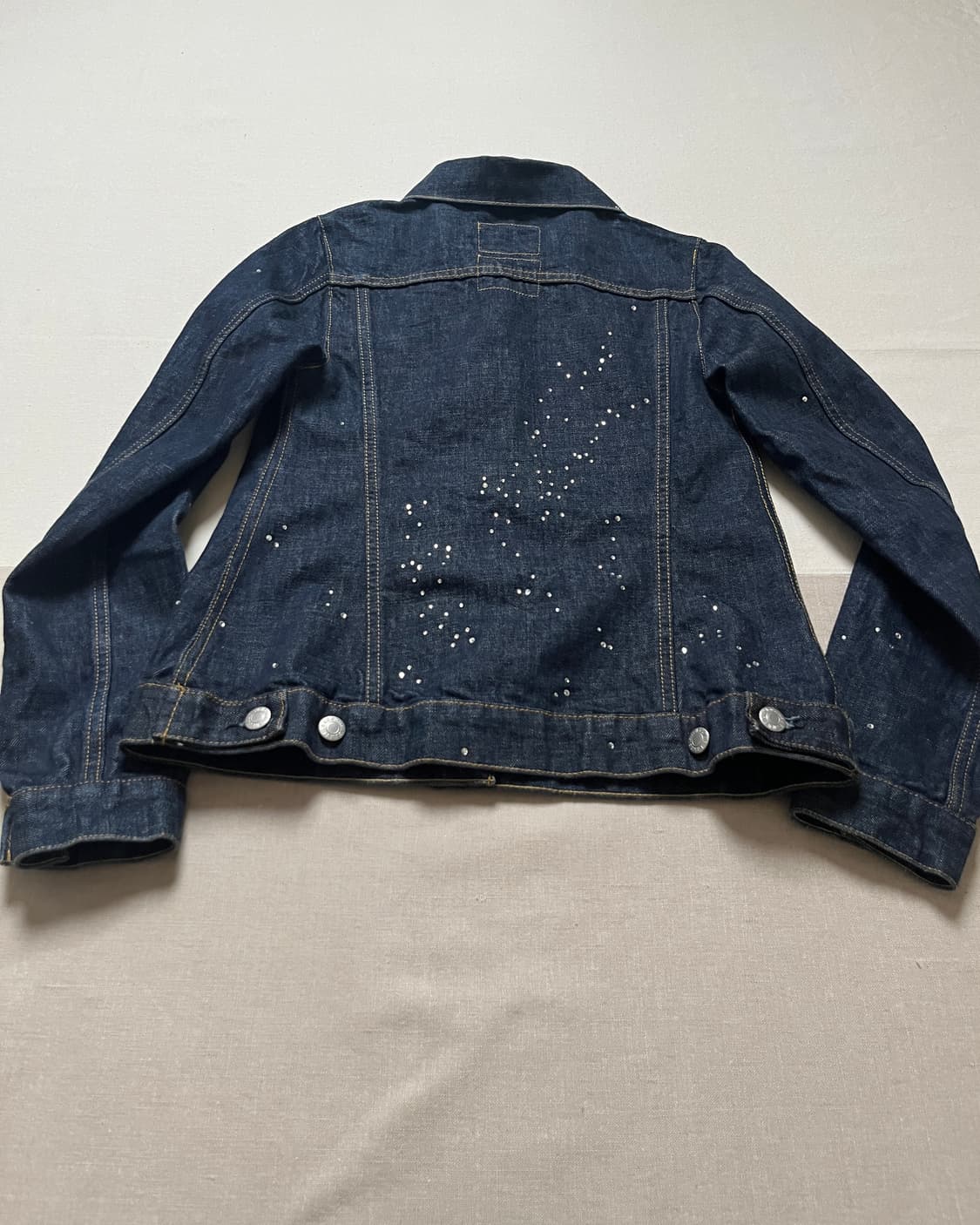 00s 헬무트랭 비즈 커스텀 데님자켓 helmut lang  상품이미지5