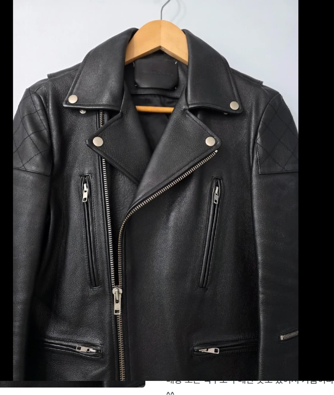 비바스튜디오 가죽 라이더 자켓 남90 여55반 상품이미지2