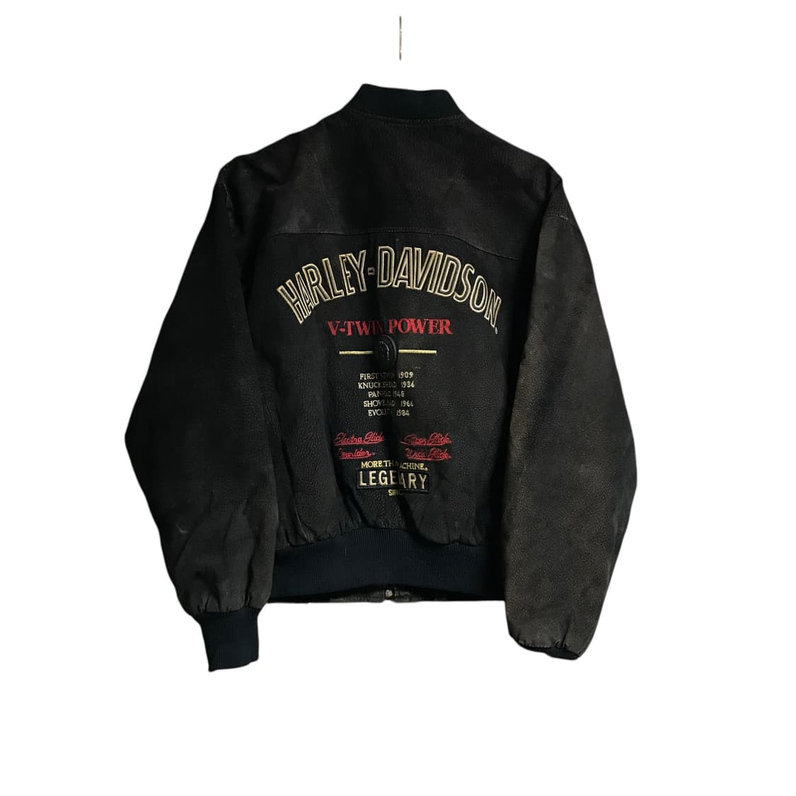 할리데이비슨 세무가죽 블루종자켓 상품이미지1