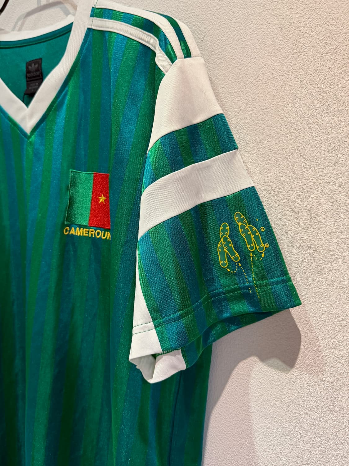 Adidas 1990 Cameroun World Cup Shirt 상품이미지4