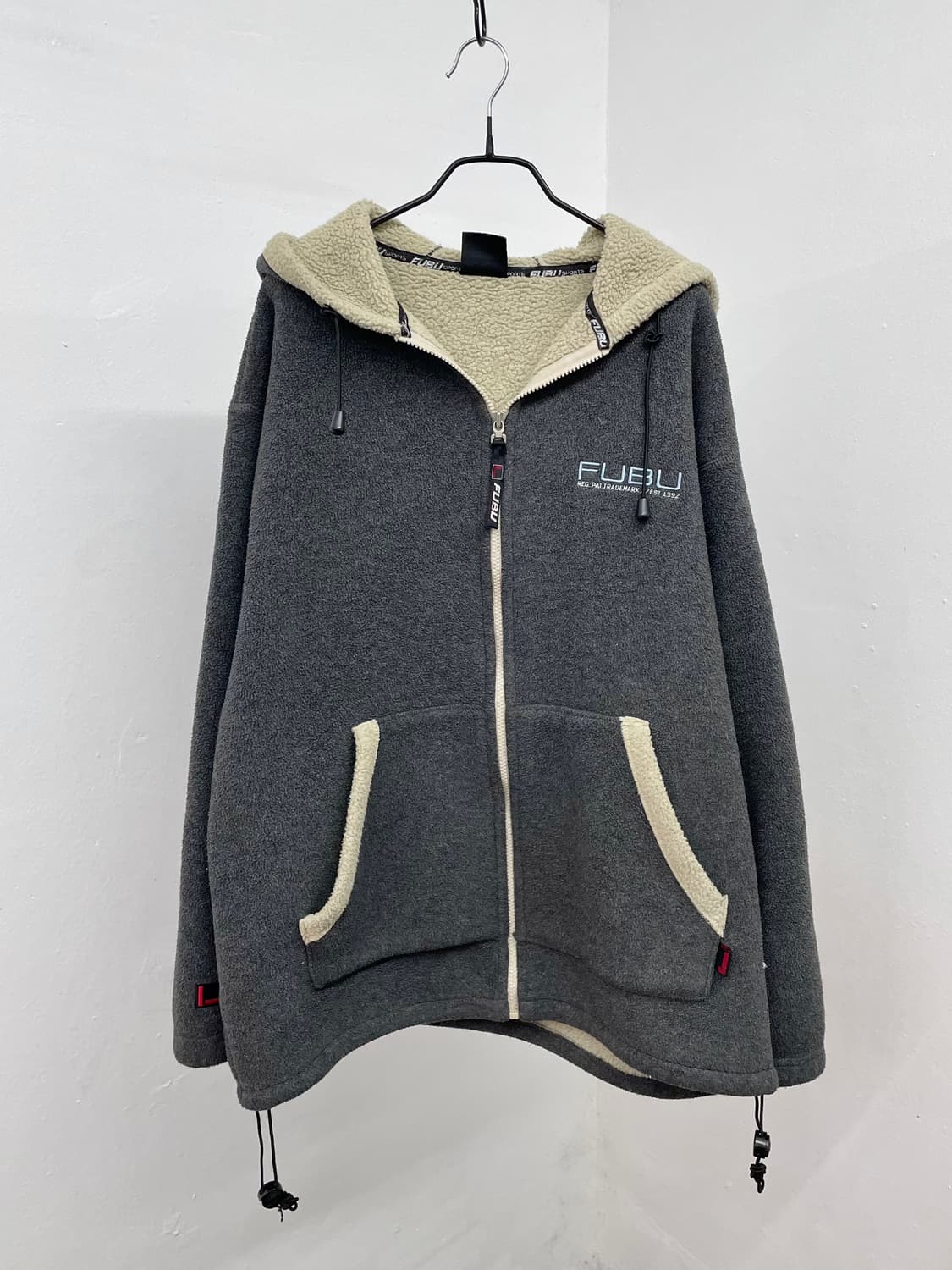 푸부 그레이 플리스 헤비 자켓  상품이미지6