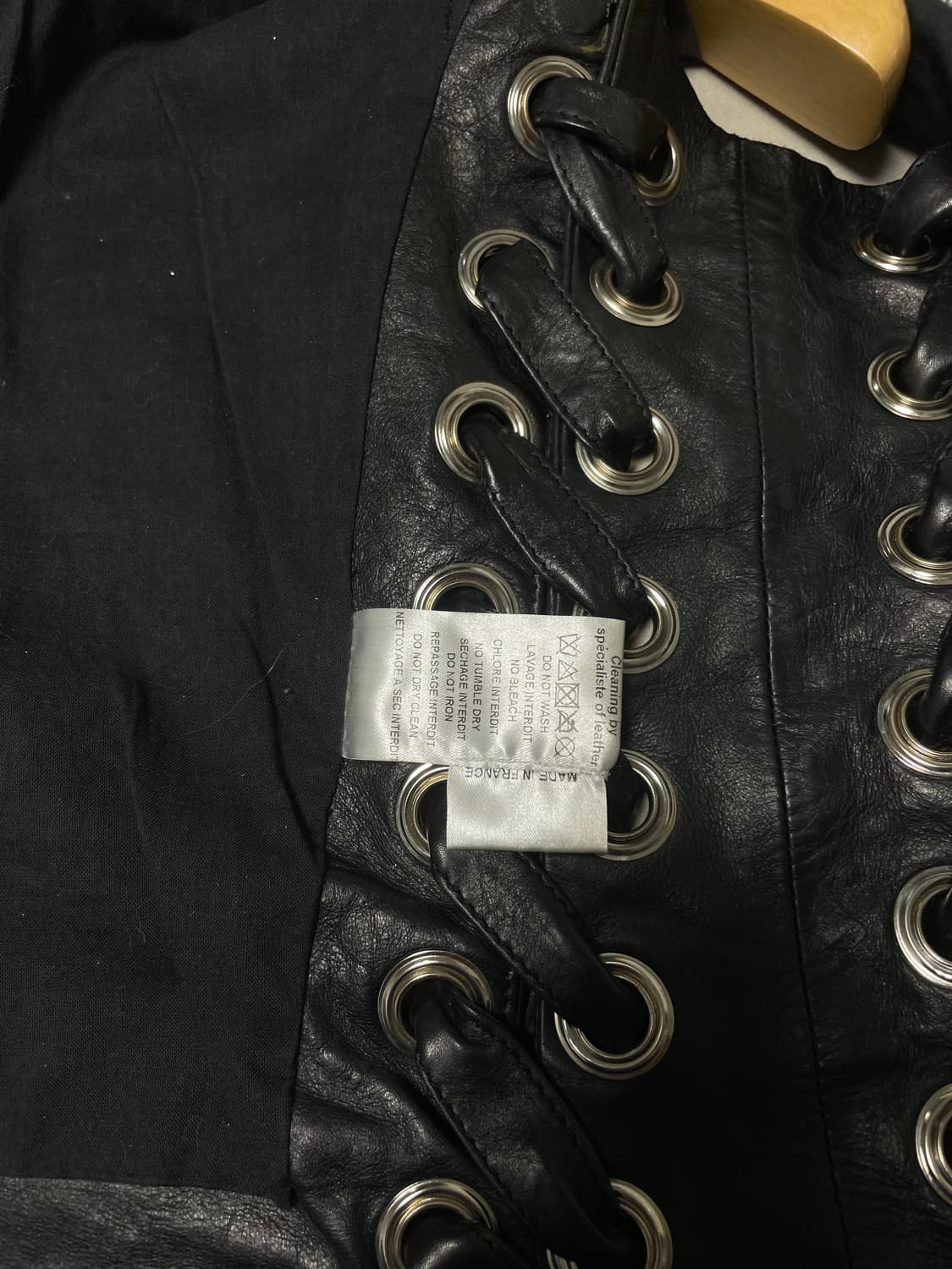 발망 데카르넹 2011ss 레더베스트 상품이미지8