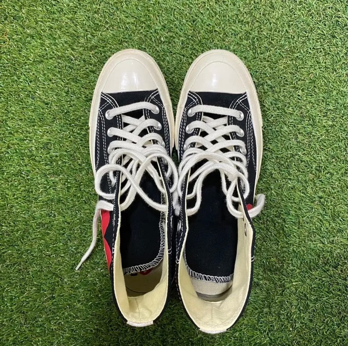 꼼데 컨버스 척 70 하이 블랙 255 상품이미지4