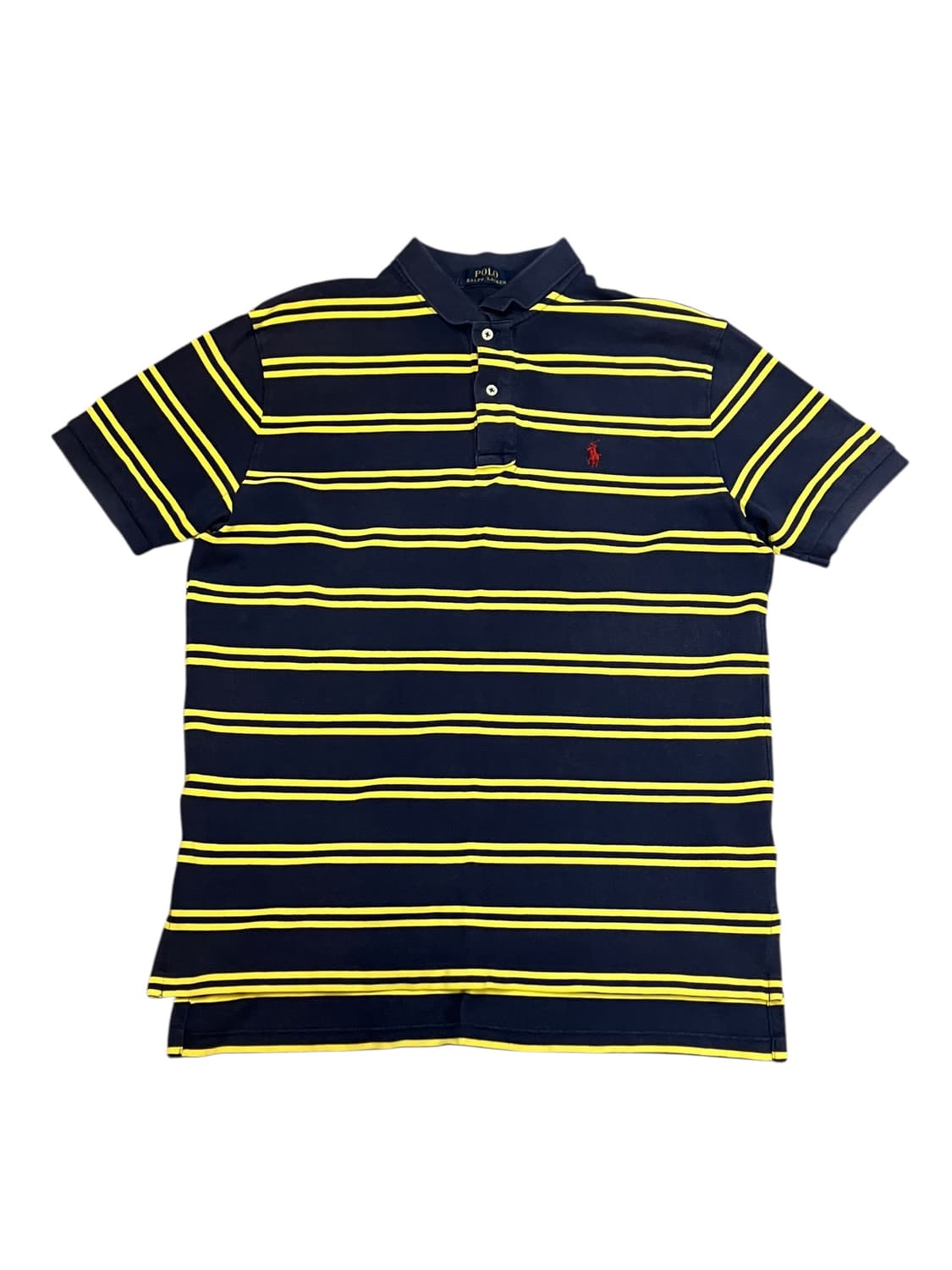 폴로 랄프로렌 스트라이프 카라 티셔츠 네이비 L  #csz2119  상품이미지3