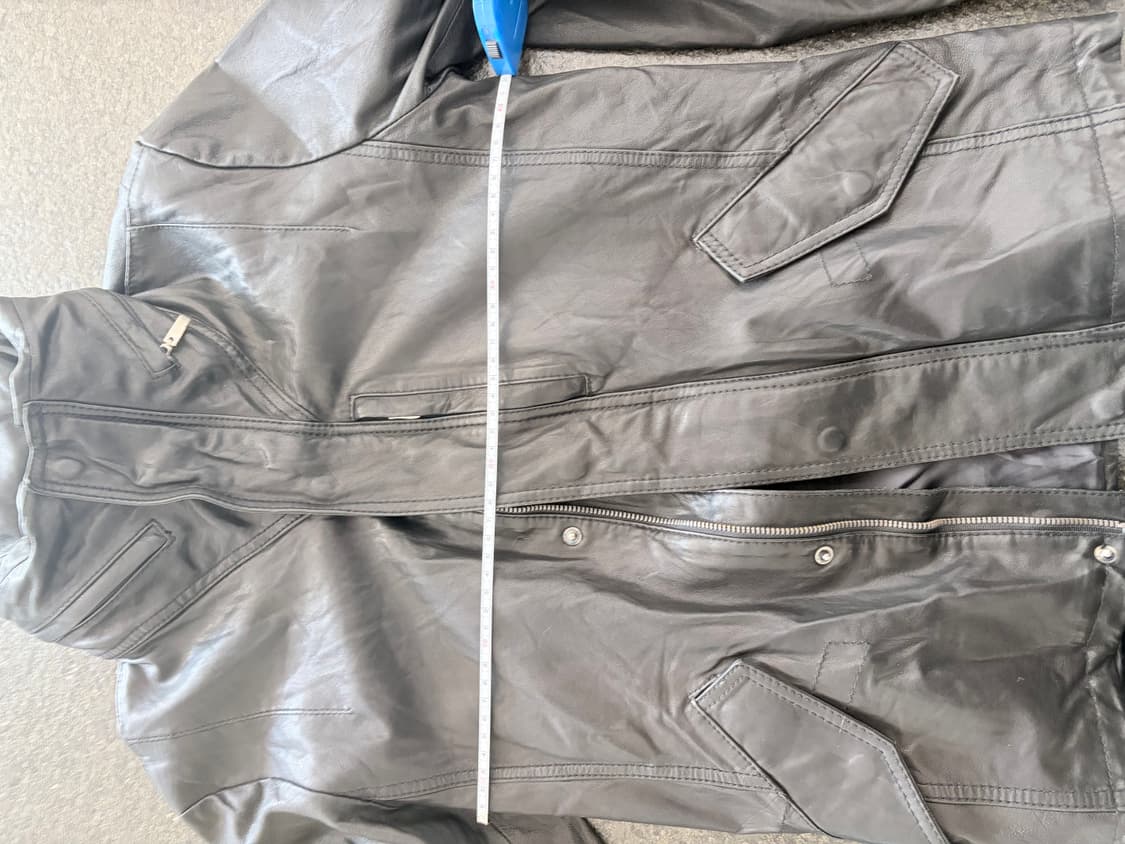 빈티지 이태리 램스킨 레더 자켓 상품이미지10