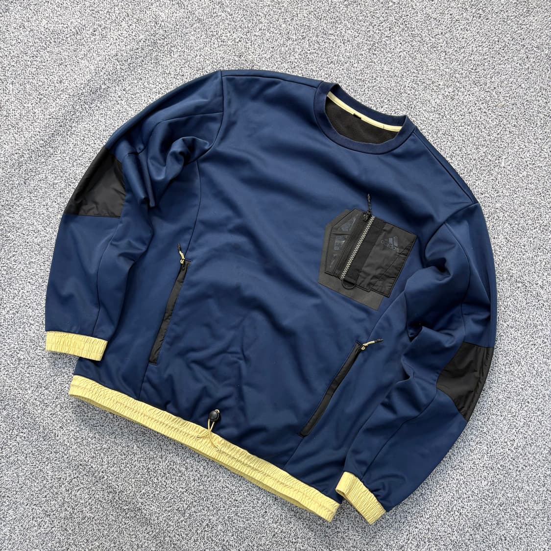 실측 아디다스 남성 기모 멀티포켓 맨투맨 0319J 상품이미지1