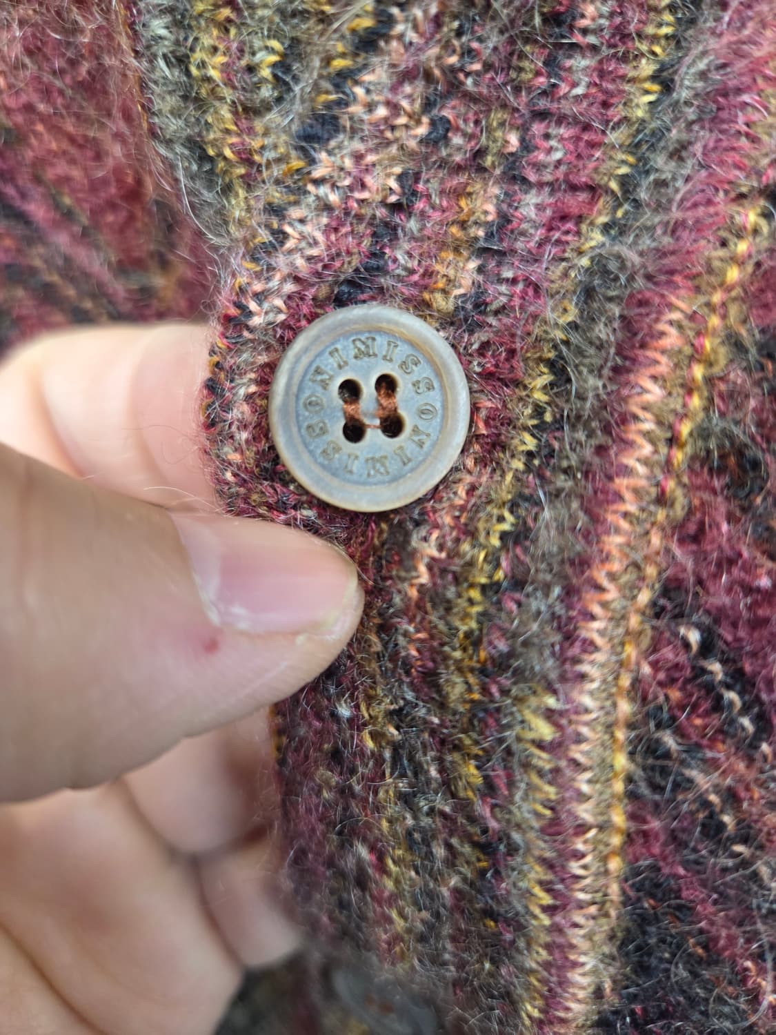 미쏘니 올드스쿨 빈티지 카라 니트 L 상품이미지4