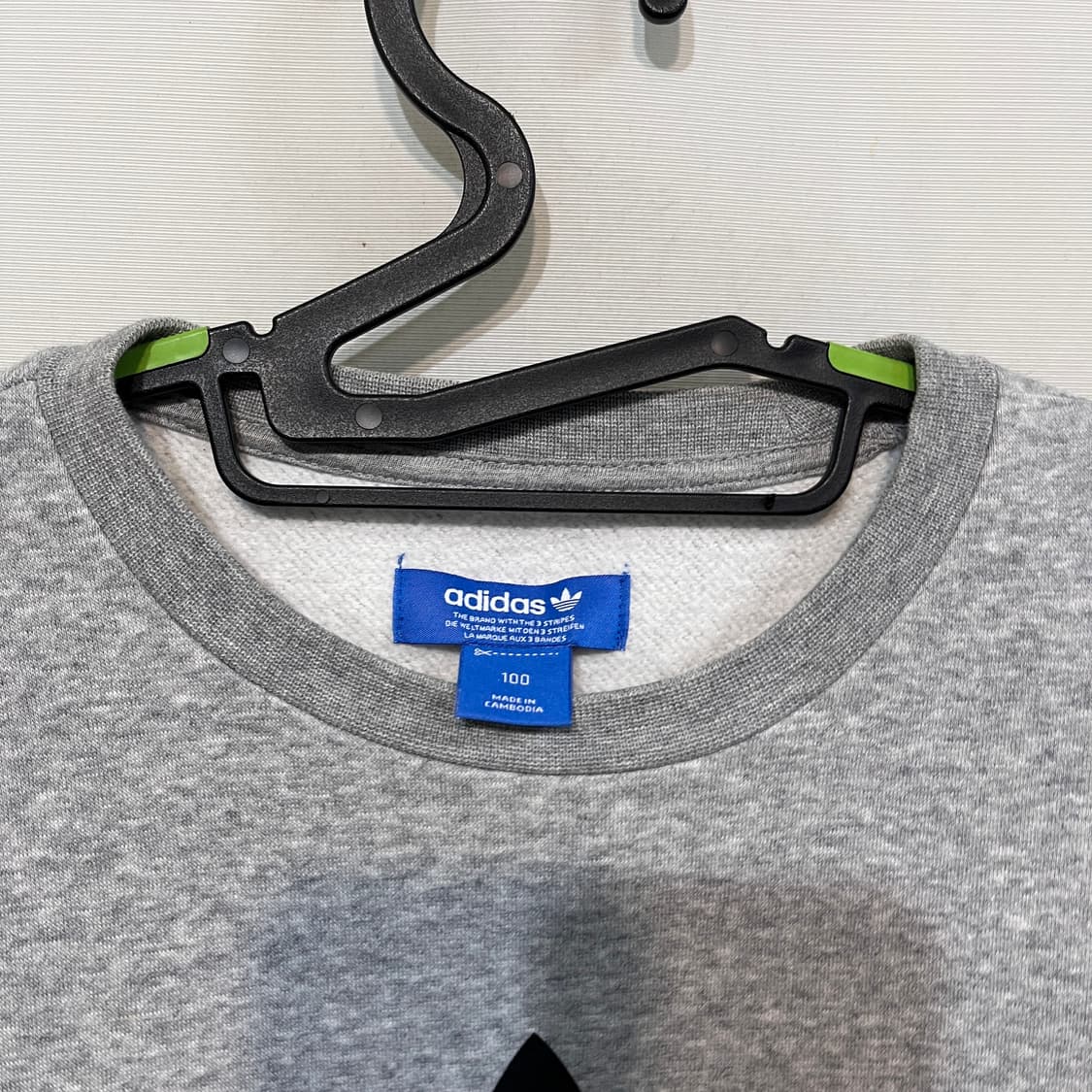 아디다스 남성 기모 맨투맨 100  상품이미지2