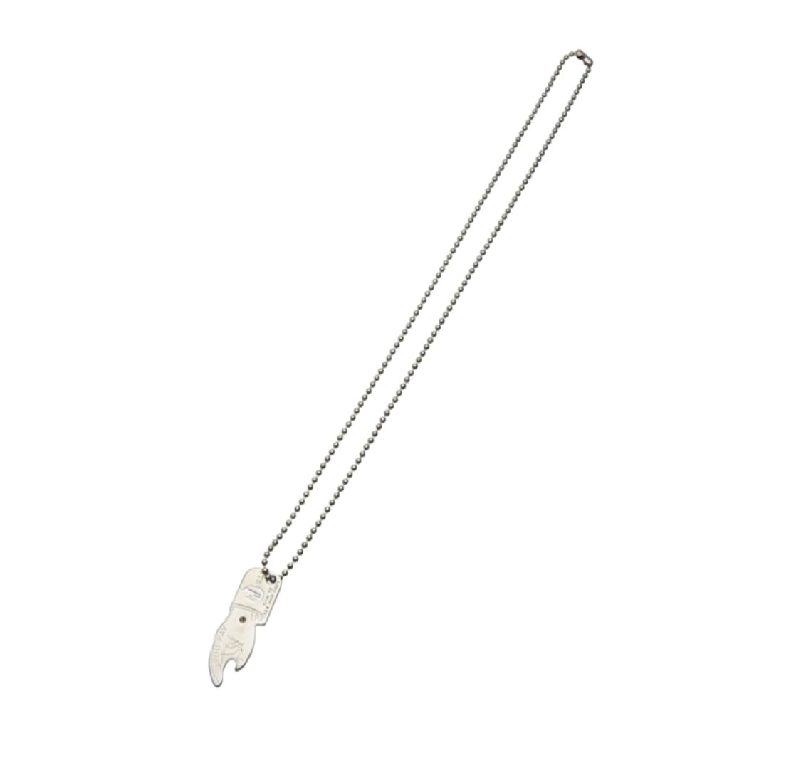 (새상품)히스테릭글래머 유페이 네클리스 실버 상품이미지1