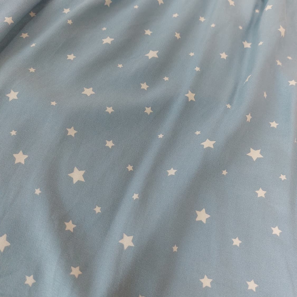 모리걸 너드 별무늬 미디 스커트 레이어드용 상품이미지3