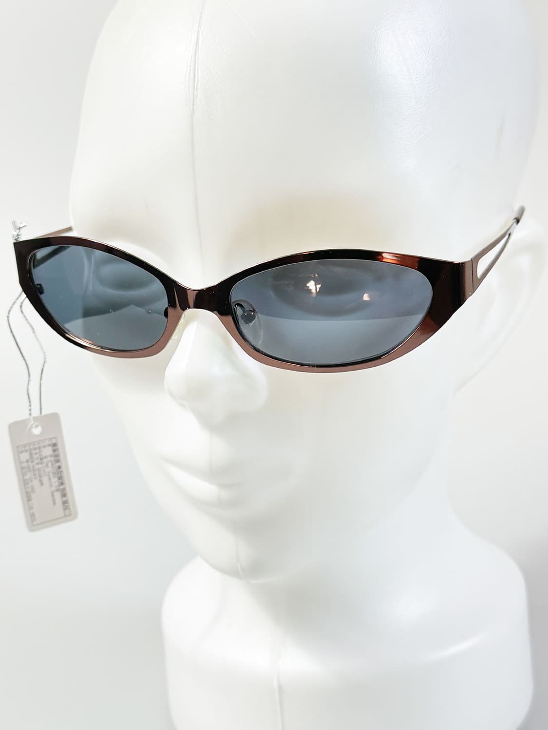 VALENTINO SONIA JAPAN 브라운 메탈릭 빈티지 선글라스 상품이미지9