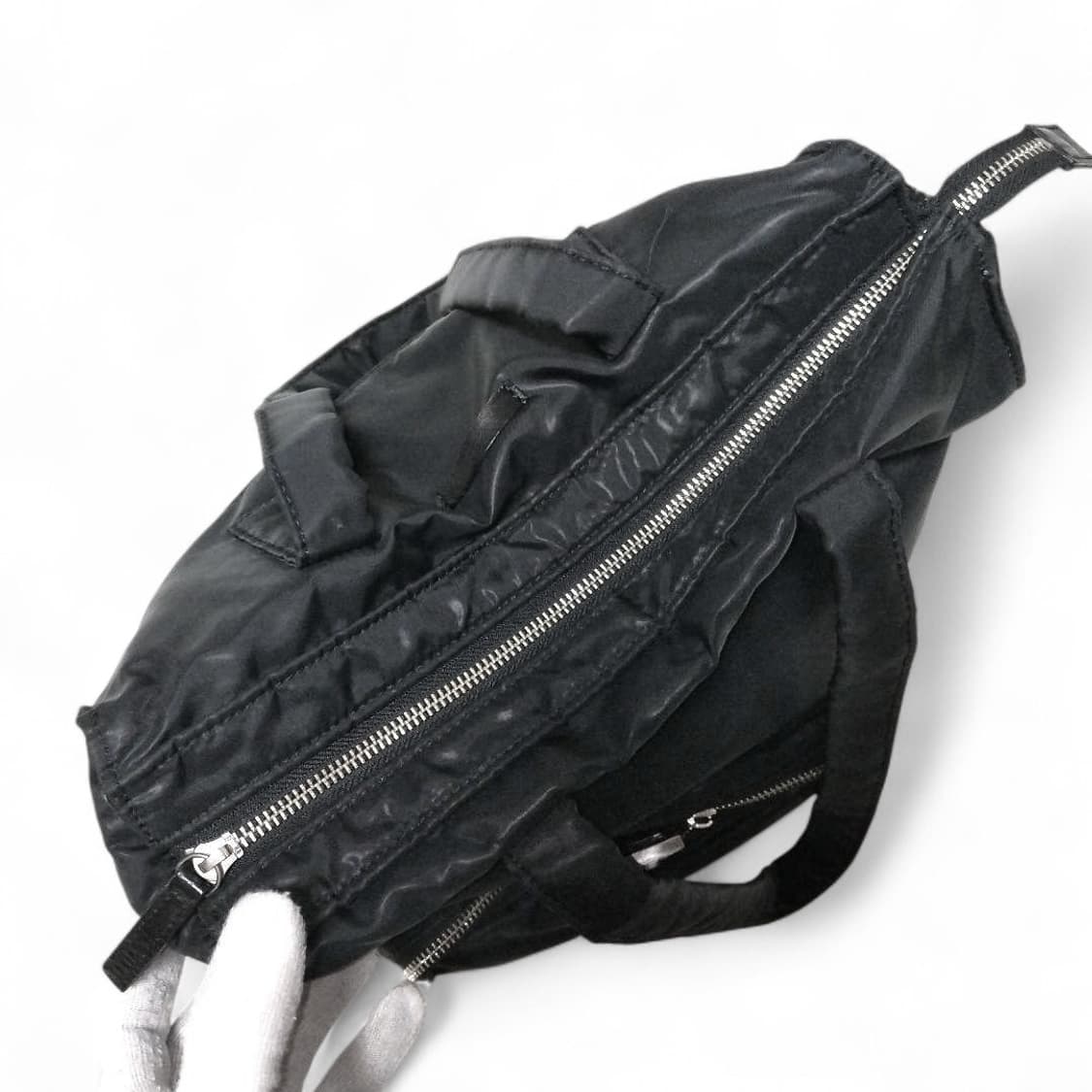 장폴고티에 나일론 지퍼 토트백 y2k 상품이미지4