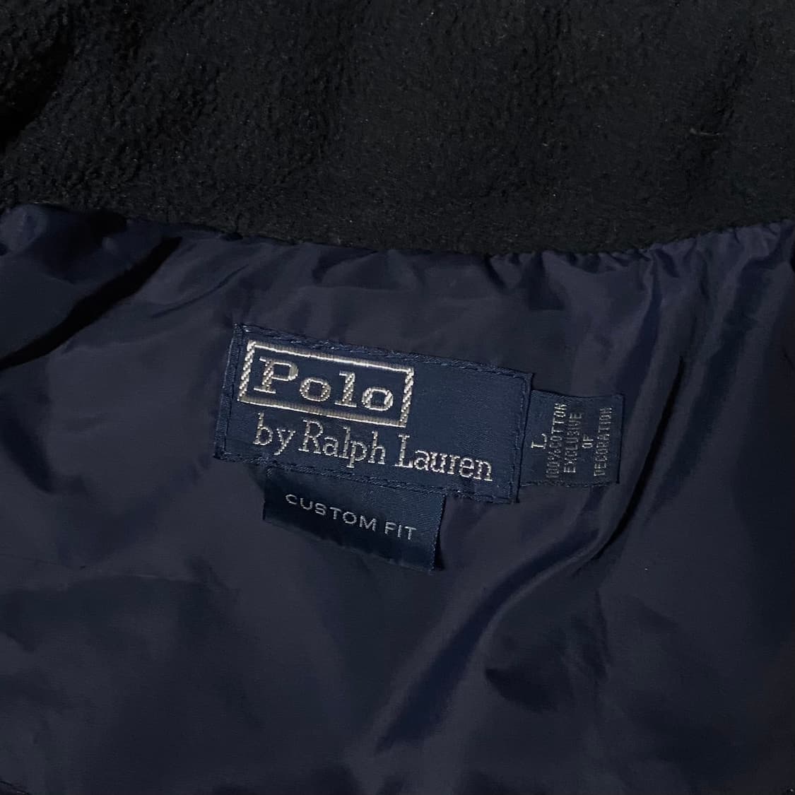 폴로 빅포니 BRITAIN 유니언잭 성조기 패딩 네이비 상품이미지6