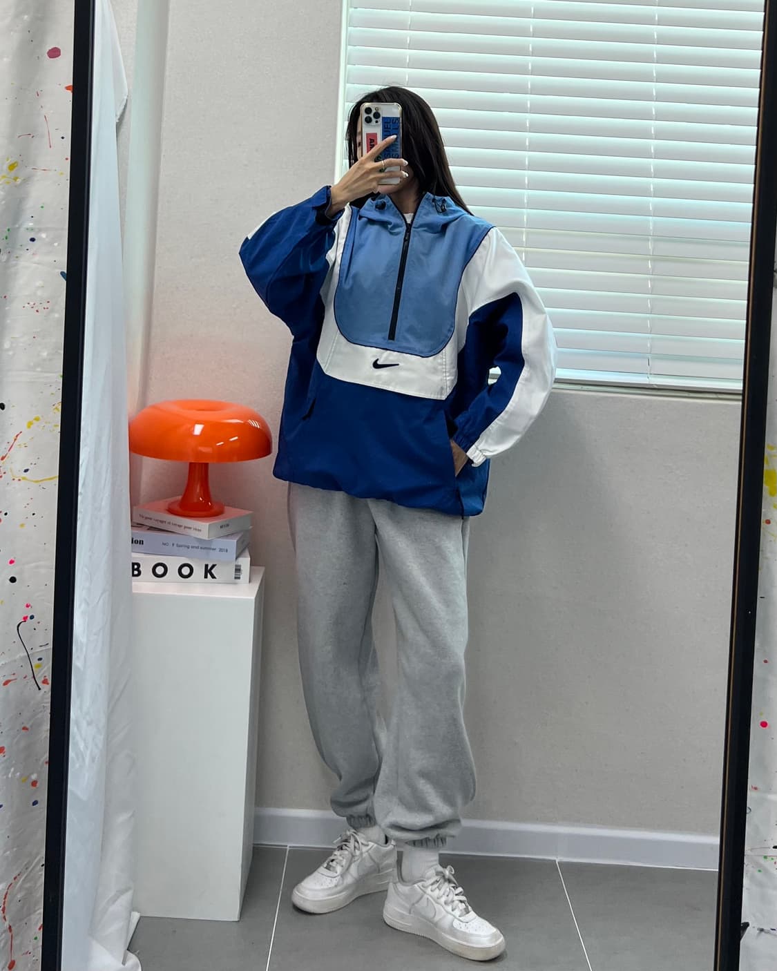 (WOMEN)90'S 나이키 아노락 점퍼-M1364 상품이미지8