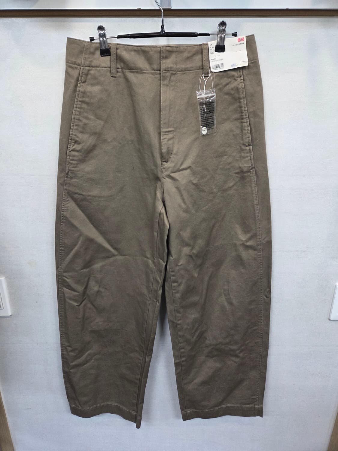 유니클로 u 와이드피트커브 코튼팬츠 73 대략 29 상품이미지1