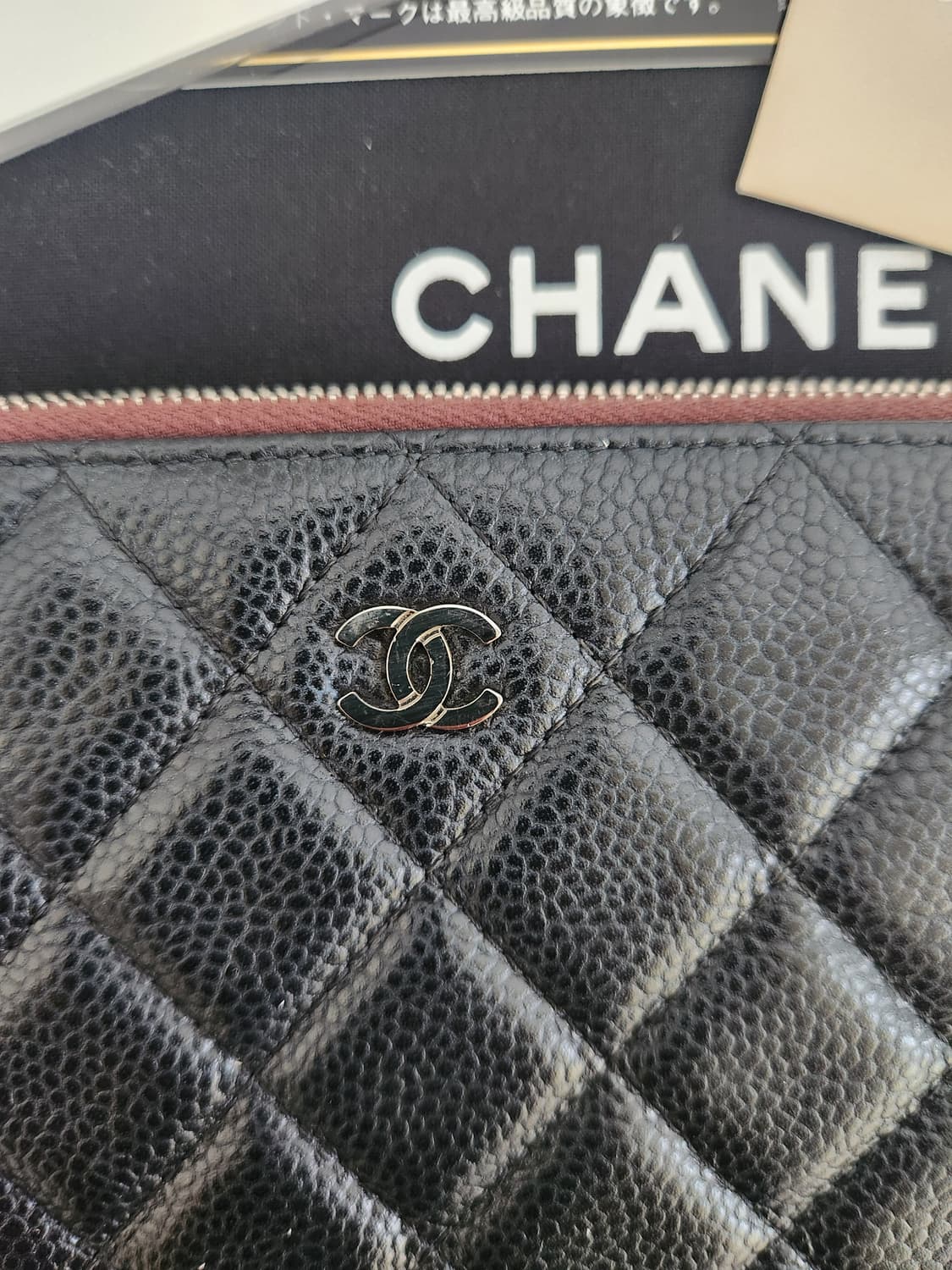 샤넬 캐비어 클러치백 상품이미지3