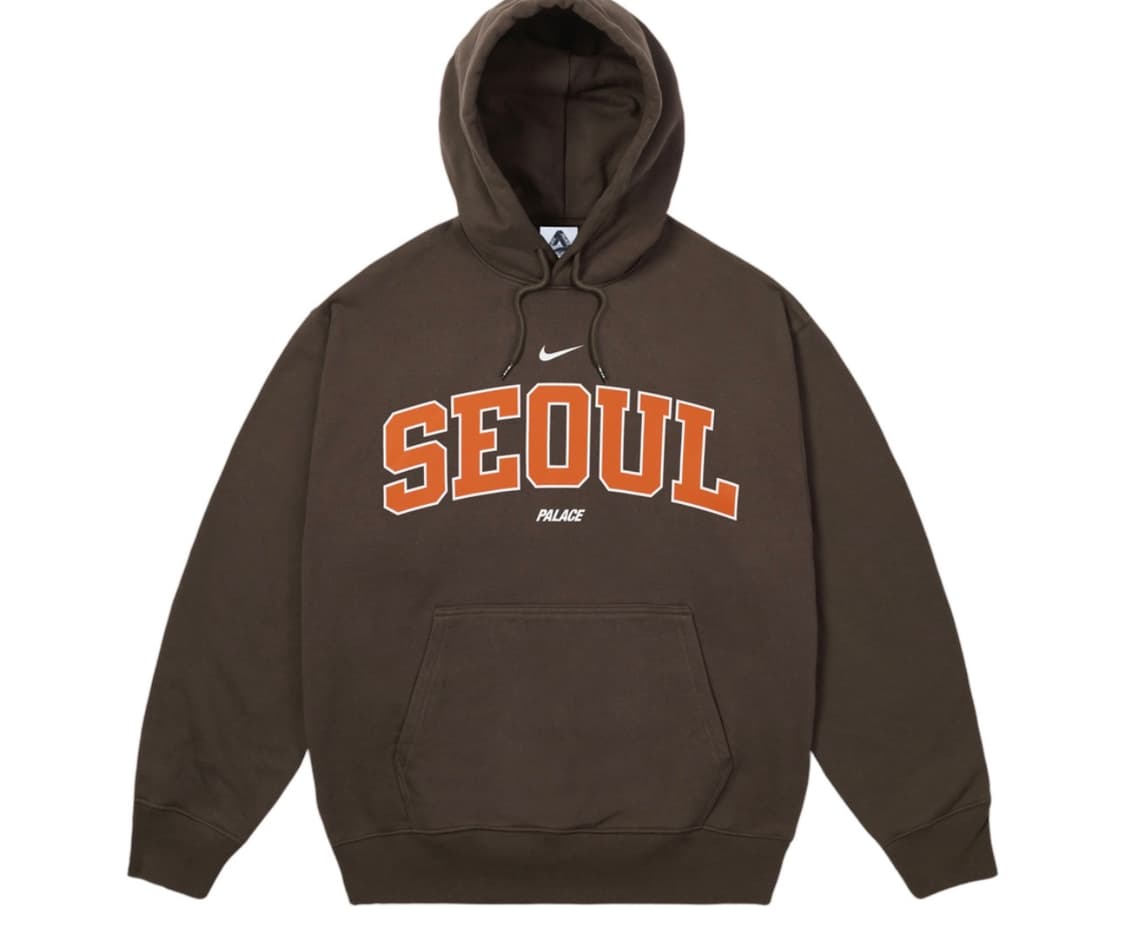 XXL 팔라스 x 나이키 샵 후드 홍대 브라운 - 25FW 상품이미지1