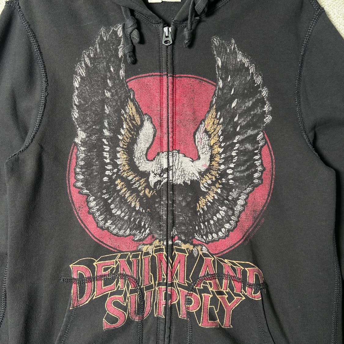 (M) 데님앤서플라이 랄프로렌  프린팅 후드집업  상품이미지3