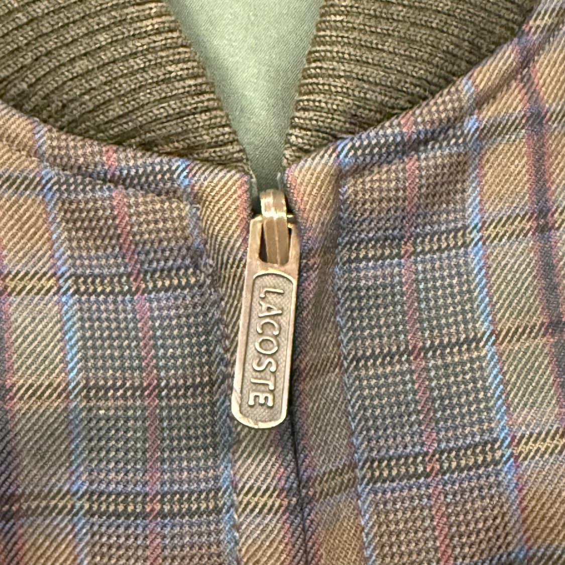 [정품/100] 라코스테 올드스쿨 리버시블 블루종 자켓 b10 상품이미지8