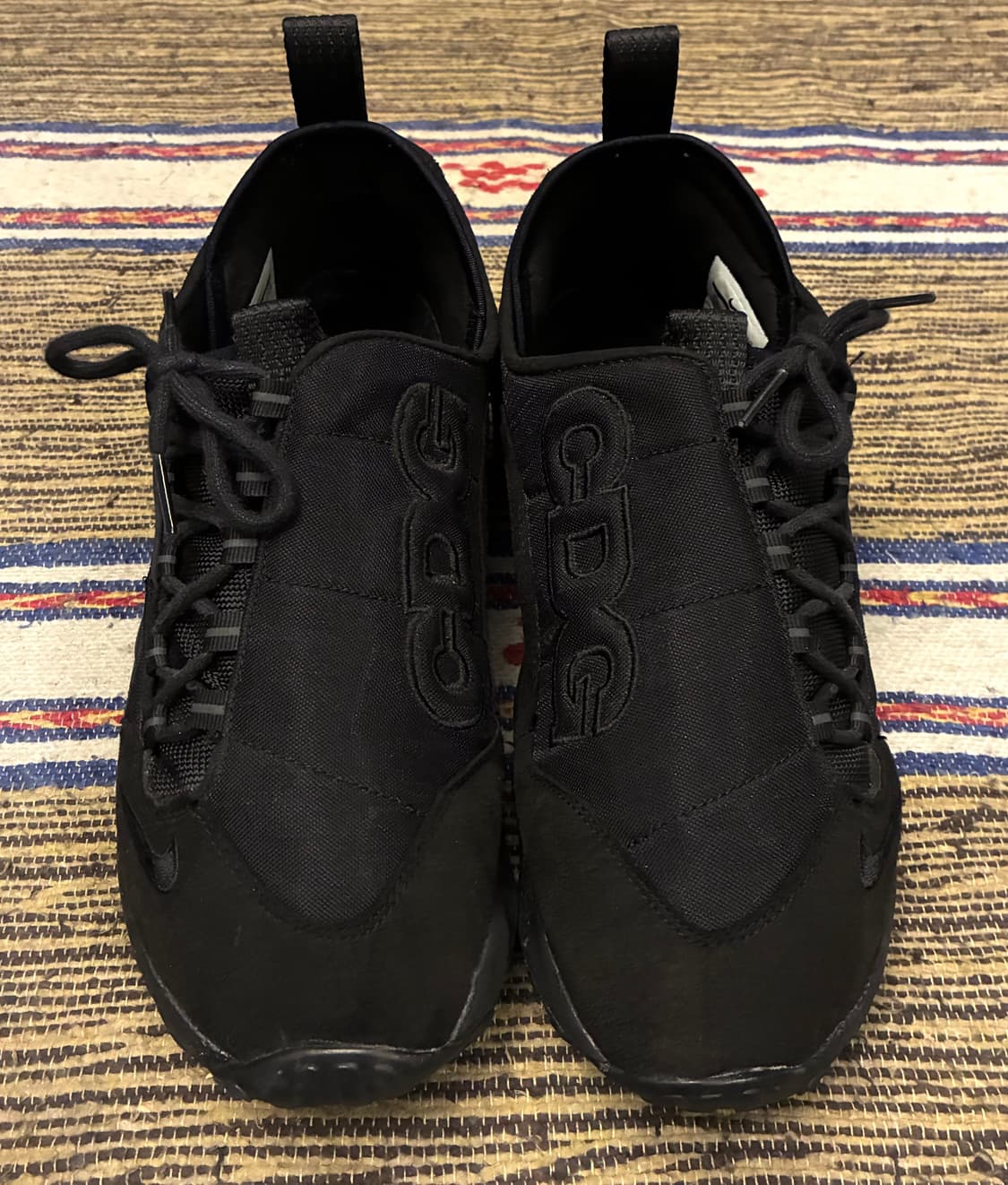 (275)꼼데가르송 x 나이키 에어 풋스케이프 NM 블랙 CDG 상품이미지2