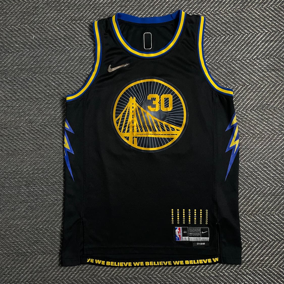 나이키 골든스테이트 스테판 커리 스윙맨 져지y 4972 상품이미지2