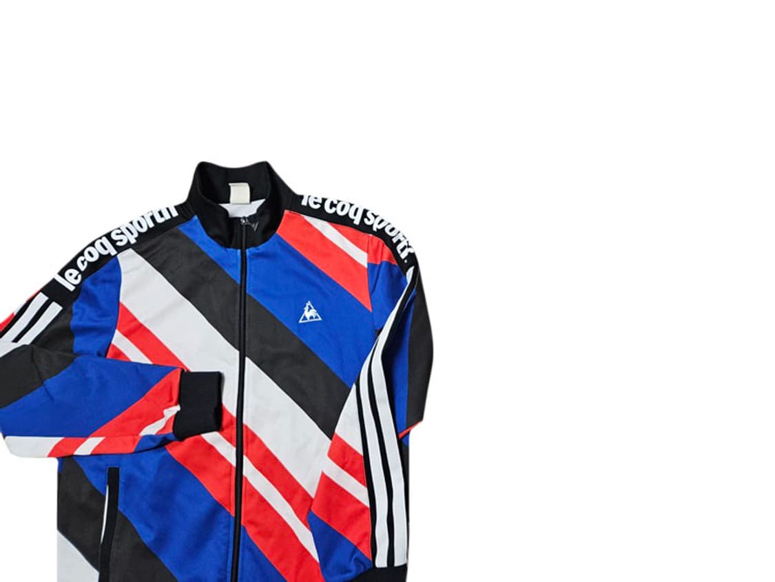 르꼬끄 스트릿 패턴 져지 자켓 상품이미지2