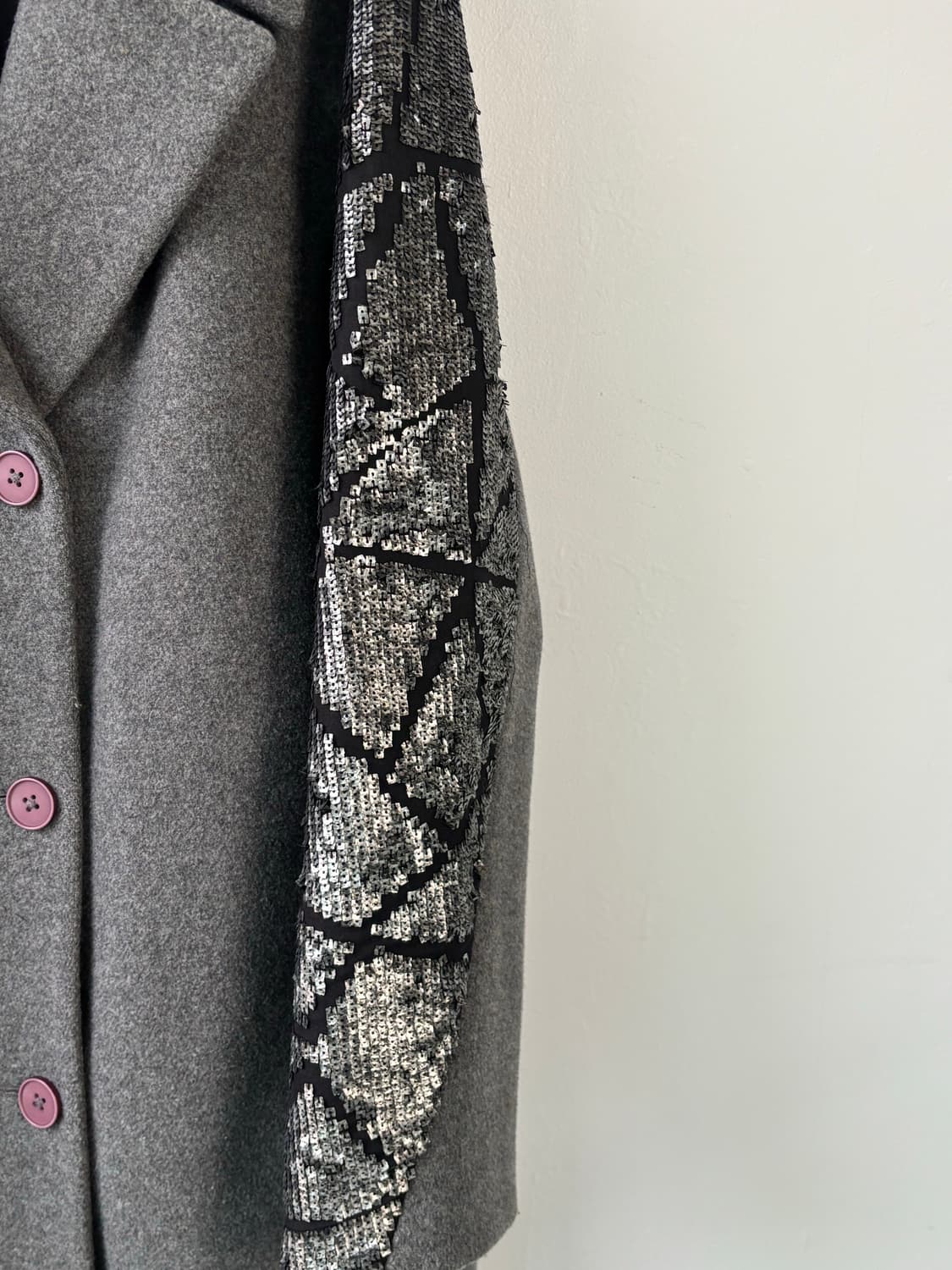 DKNY 스팽글 코트 상품이미지6