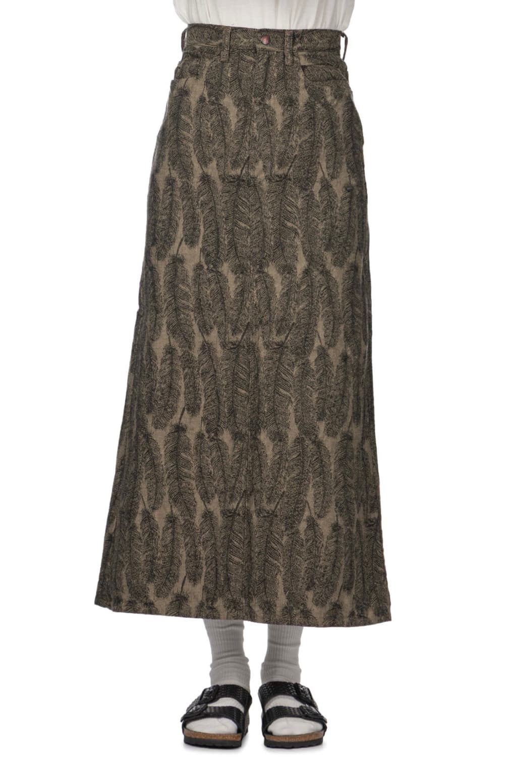 kapital 캐피탈 12OZ MAGPIE DENIM HIGH WAIST 상품이미지2